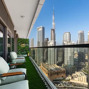  Apartment Full Burj Khalifa View Lux 2bedroom With Rooftop Pool Location In Paramount Midtown